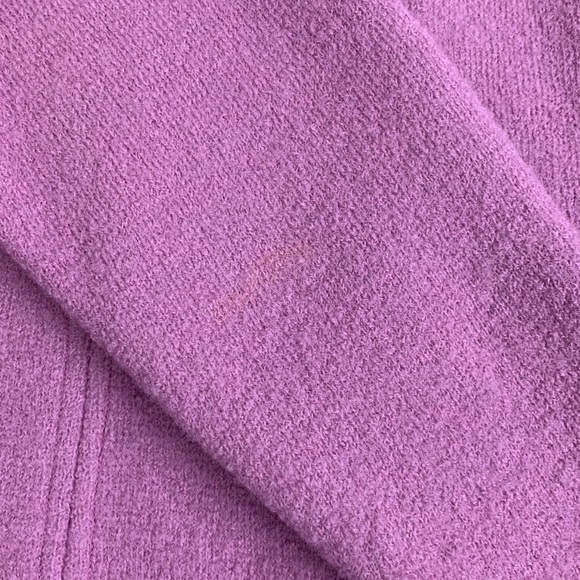 Pendleton Vintage Wool Button up Sweater Cardigan Purple Lavender Size Medium - Picture 11 of 13